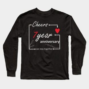 7 Year Anniversary (L) Long Sleeve T-Shirt